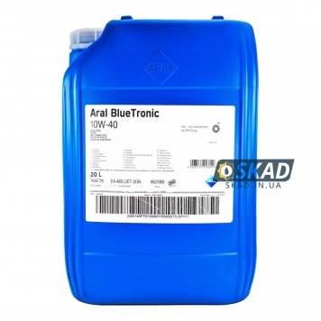 Моторное масло Aral BlueTronic 10W-40, 20 л. 14AF79