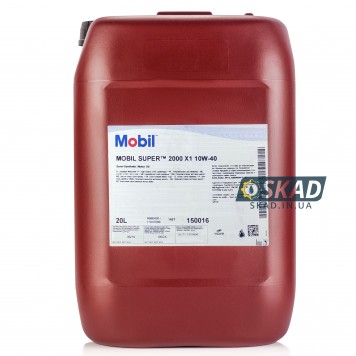 Моторное масло Mobil Super 2000 x1 10W-40 20л 27