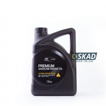 Моторна олива Mobis Hyundai/KIA Premium Extra 5W-20, 4 л. 05100-00421