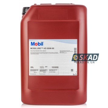 Трансмиссионное масло Mobilube HD 80W-90 20л 127732