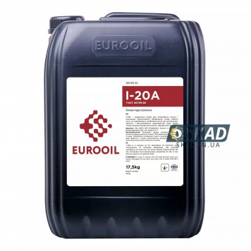 Eurooil И-20А 20 л Гідравлічна олива