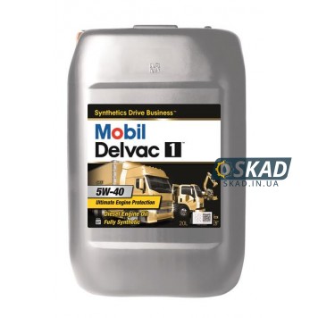 Моторное масло Mobil Delvac 1 5W-40 20л 156676