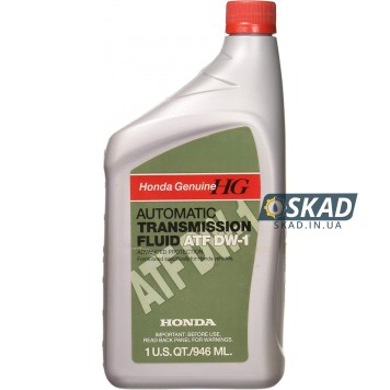 Трансмісійна олива Honda ATF DW-1, 946 мл. 08200-9008