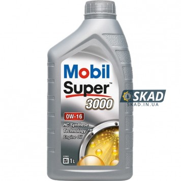 Моторна олива Mobil Super 3000 0W-16 1л. 156080