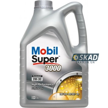 Моторное масло Mobil Super 3000 Formula V 0W-30, 5л 156203